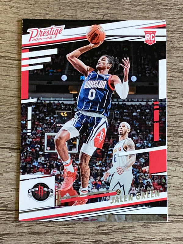 Jalen Green 2021-22 Panini Chronicles 65 trading card image front