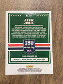 Druw Jones 2022 Panini Stars & Stripes USA Baseball 60 trading card image rear