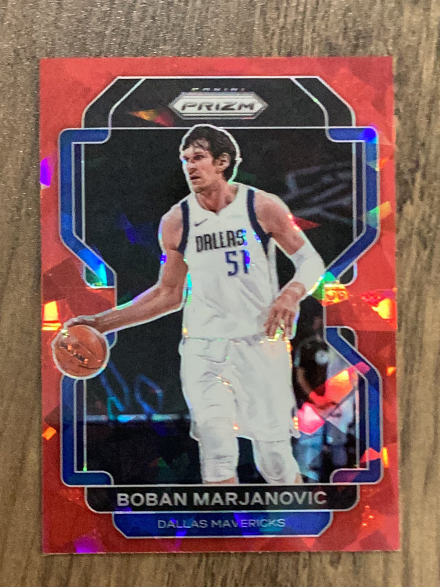 Boban Marjanovic 2021-22 Panini Prizm - Red Ice 167 trading card image front
