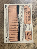 Back of 2021 Topps Heritage
