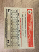 Brandon Crawford 2021 Topps Chrome Platinum Anniversary Mini-Diamonds Refractor 331 trading card image rear