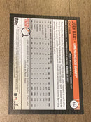Joey Bart 2021 Topps Big League Electric Blue 164 trading card image rear