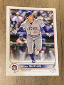 Seiya Suzuki 2022 Topps Update US250 trading card image front