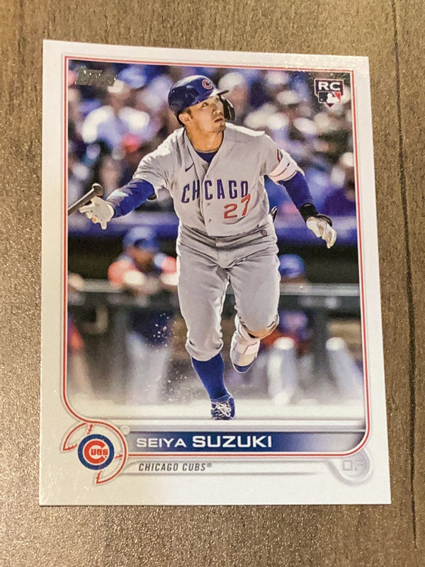 Seiya Suzuki 2022 Topps Update US250 trading card image front