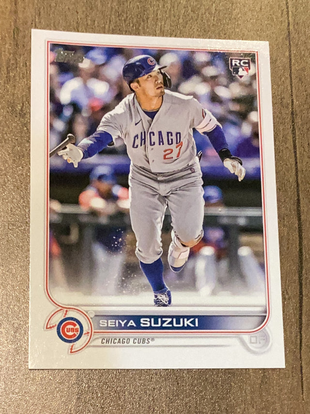 Seiya Suzuki 2022 Topps Update US250 trading card image front