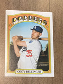 Cody Bellinger 2021 Topps Heritage 173 trading card image front