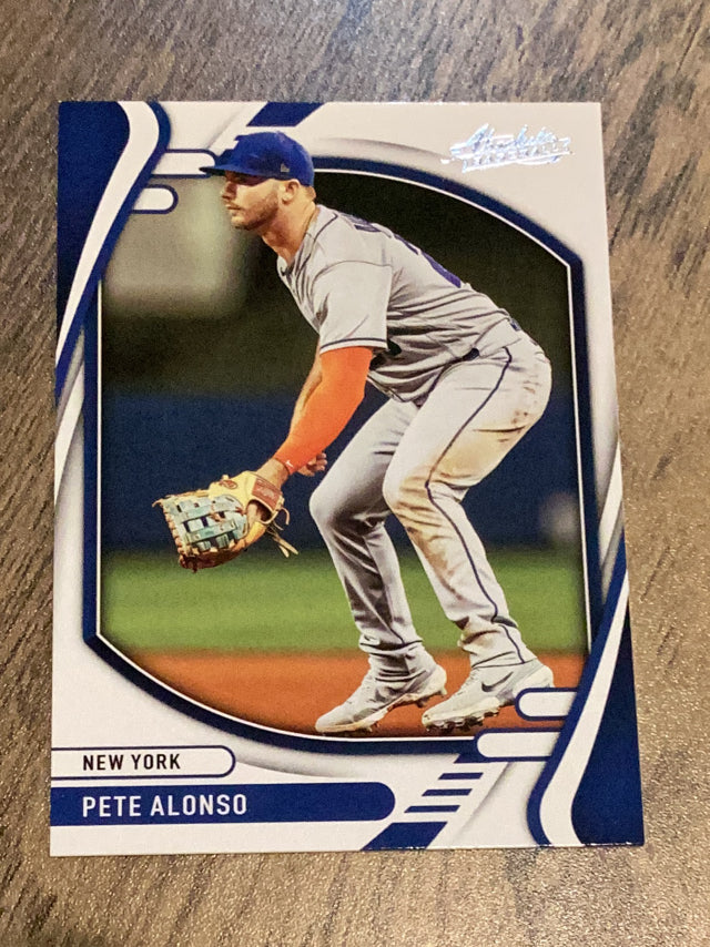 Pete Alonso 2022 Panini Absolute Retail 34 trading card image front