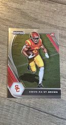 Amon-Ra St. Brown 2021 Prizm Draft Picks Collegiate trading card Prizm