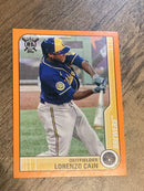 Lorenzo Cain 2021 Topps Big League Orange 196 trading card image front
