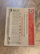 Raimel Tapia 2021 Topps Chrome Platinum Anniversary 286 trading card image rear