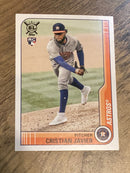 Cristian Javier 2021 Topps Big League 112 trading card image front