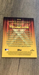 Shea Langeliers Oakland Athletics MLB 2023 Topps Chrome: Topps in Technicolor TT-18 Topps