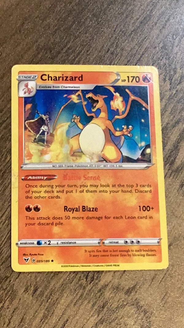Charizard 2022 Prize Pack Front