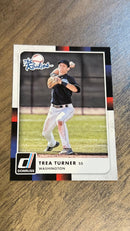 Trea Turner MLB Washington Nationals 2016 Donruss - The Rookies TR3 trading card Donruss