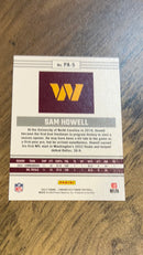 Sam Howell 2022 Panini Chronicles - Panini Back