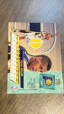 Reggie Miller 1992 Ultra 78 trading card image rear