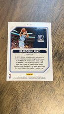 Brandon Clarke 2019-20 Panini Chronicles Threads 97 trading card image rear