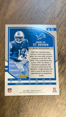 Amon-Ra St. Brown 2021 Panini Absolute Back