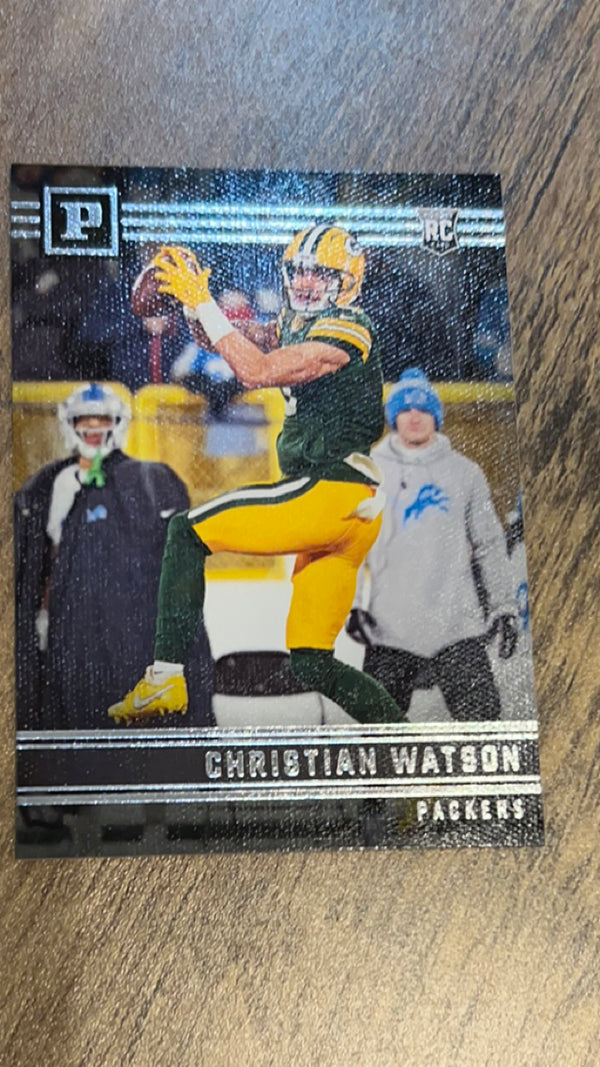 Christian Watson 2022 Panini Chronicles - Panini PA-14 trading card image front