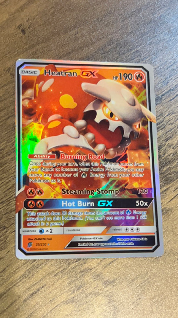 Heatran GX 2019 SM Unified Minds Front