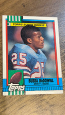 Bubba McDowell 1990 Topps 213 trading card image front