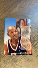 Clyde Drexler 1995 Ultra 306 trading card image rear