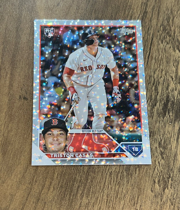 Triston Casas 2023 Topps Silver Pattern Foilboard 92 trading card image front