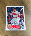 Masataka Yoshida 2023 Topps Update US5 trading card image front