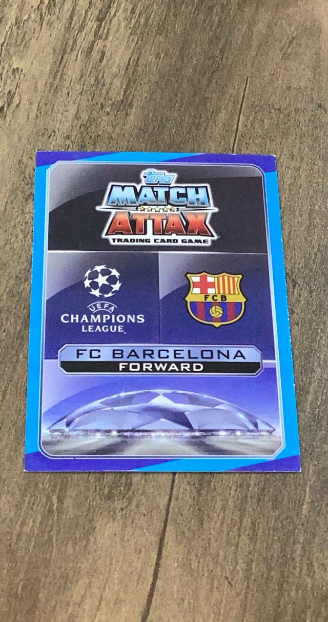 Lionel Messi 2016 Topps 2016-17 Topps Match Attax UEFA Champions League - Limited Edition Bronze trading card