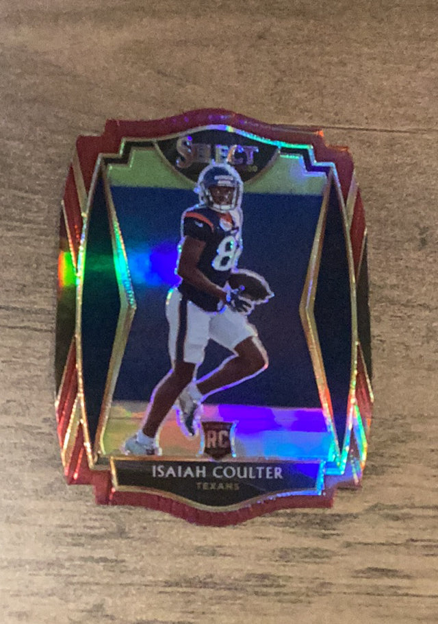 Isaiah Coulter 2020 Panini Select trading card image front