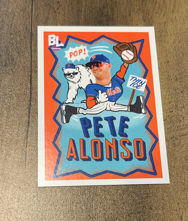 Pete Alonso 2023 Topps Big League Big Leaguers BL-10 trading card image front