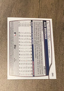 Alex Bregman 2023 Topps Big League Blue 261 trading card image rear