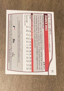 Darick Hall 2023 Topps Big League 11 trading card image rear