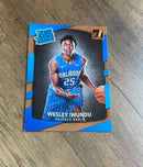 Wesley Iwundu 2017-18 Panini Donruss 168 trading card image front