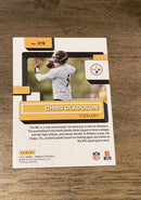 Chris Oladokun 2022 Donruss 376 trading card image rear