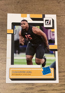 DeMarvin Leal 2022 Donruss 388 trading card image front