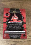 Josh Christopher 2022-23 Panini Mosaic - Silver 146 trading card image rear