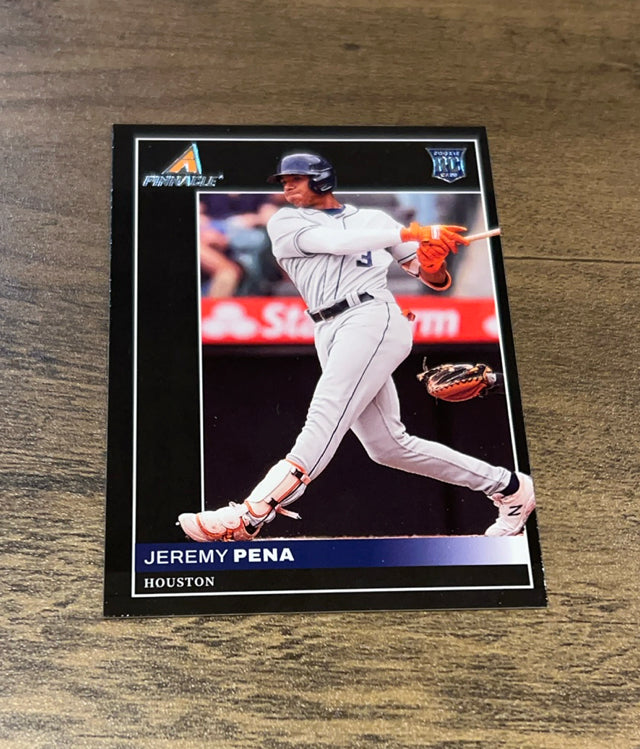 Jeremy Pena 2022 Panini Chronicles - Pinnacle 15 trading card image front