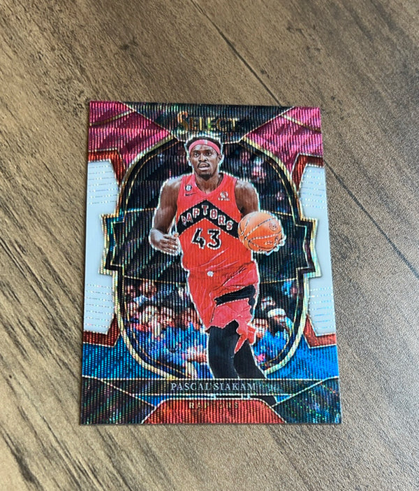 Pascal Siakam 2022-23 Panini Select - Tri-Color Prizms 48 trading card image front