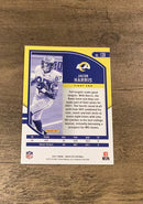 Jacob Harris 2021 Panini Absolute Retail trading card image rear