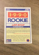 LeRoy Butler 1990 Score 619 trading card image rear
