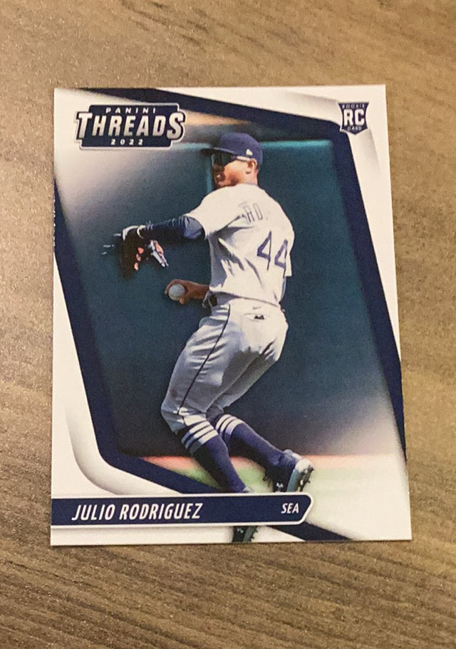 Julio Rodriguez 2022 Panini Chronicles - Threads trading card Panini