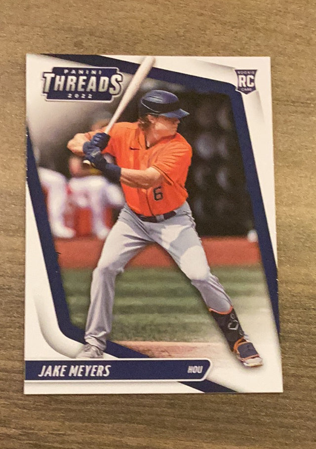 Jake Meyers 2022 Panini Chronicles - Threads 10 trading card image front