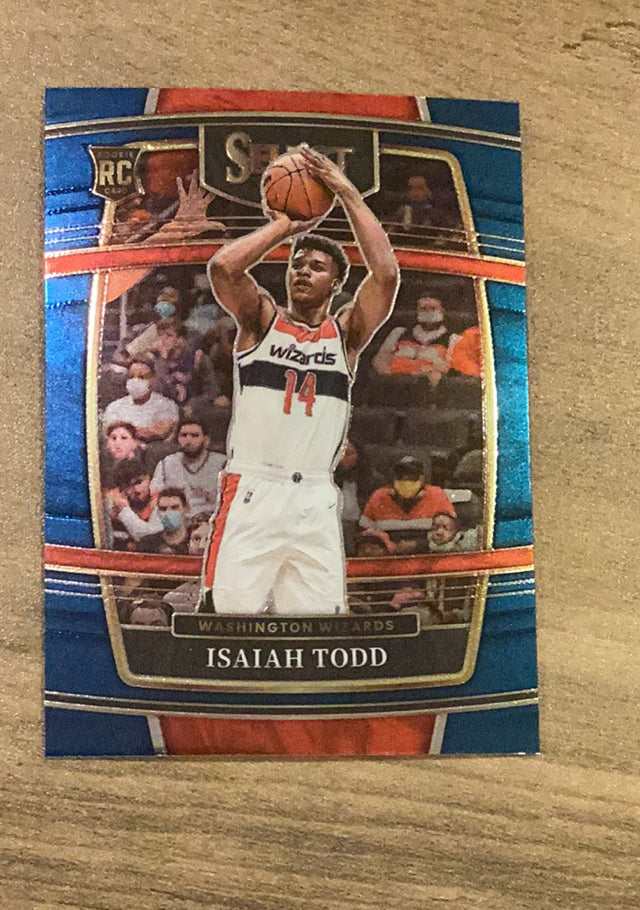 Isaiah Todd 2021-22 Panini Select - Blue (Retail Base) 65 trading card image front