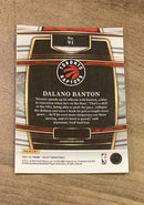 Dalano Banton 2021-22 Panini Select - Blue (Retail Base) 91 trading card image rear