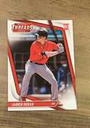 Jarren Duran 2022 Panini Chronicles - Threads 5 trading card image front