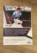Josh Lowe 2022 Panini Chronicles - Threads 9 trading card image rear