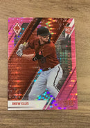 Drew Ellis 2022 Chronicles - Phoenix Pink Pulsar 15 trading card image front