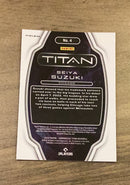 Seiya Suzuki 2022 Chronicles - Titan Pink Pulsar 4 trading card image rear