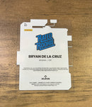 Bryan De La Cruz 2022 Panini Chronicles - Clearly Donruss 67 trading card image rear
